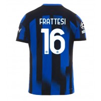 Camisa de time de futebol Inter Milan Davide Frattesi #16 Replicas 1º Equipamento 2023-24 Manga Curta